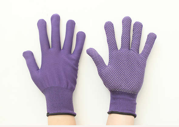 紫纱十三针尼龙点珠