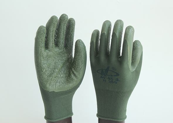 389十三针尼龙皱纹军绿